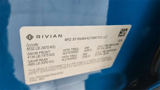 Used 2024 Rivian R1S Launch Edition image 63