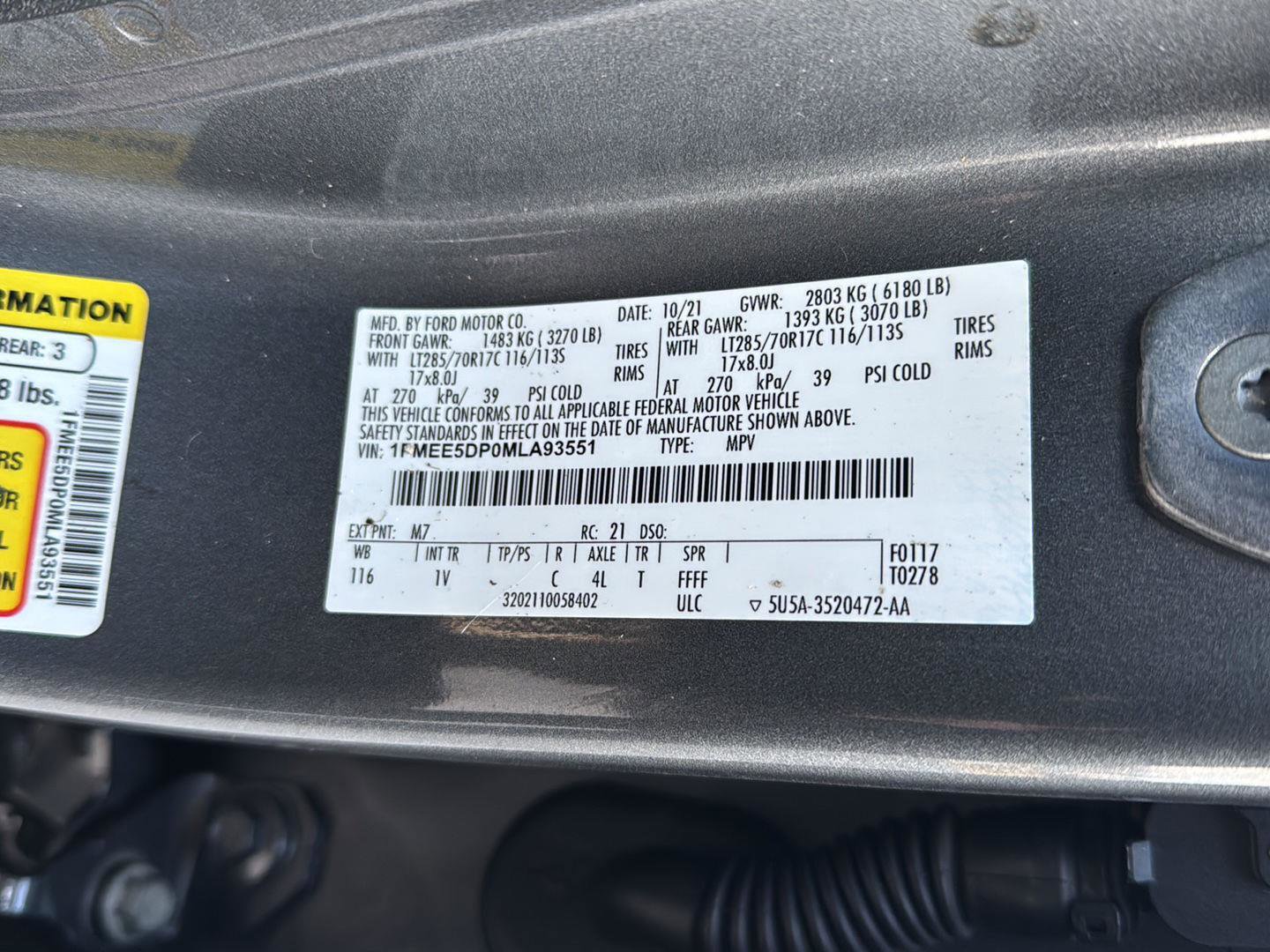 Used 2021 Ford Bronco Badlands image 37