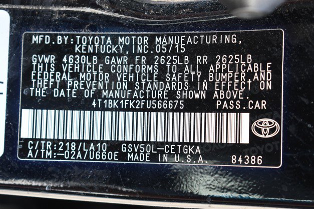 Used 2015 Toyota Camry XLE image 34