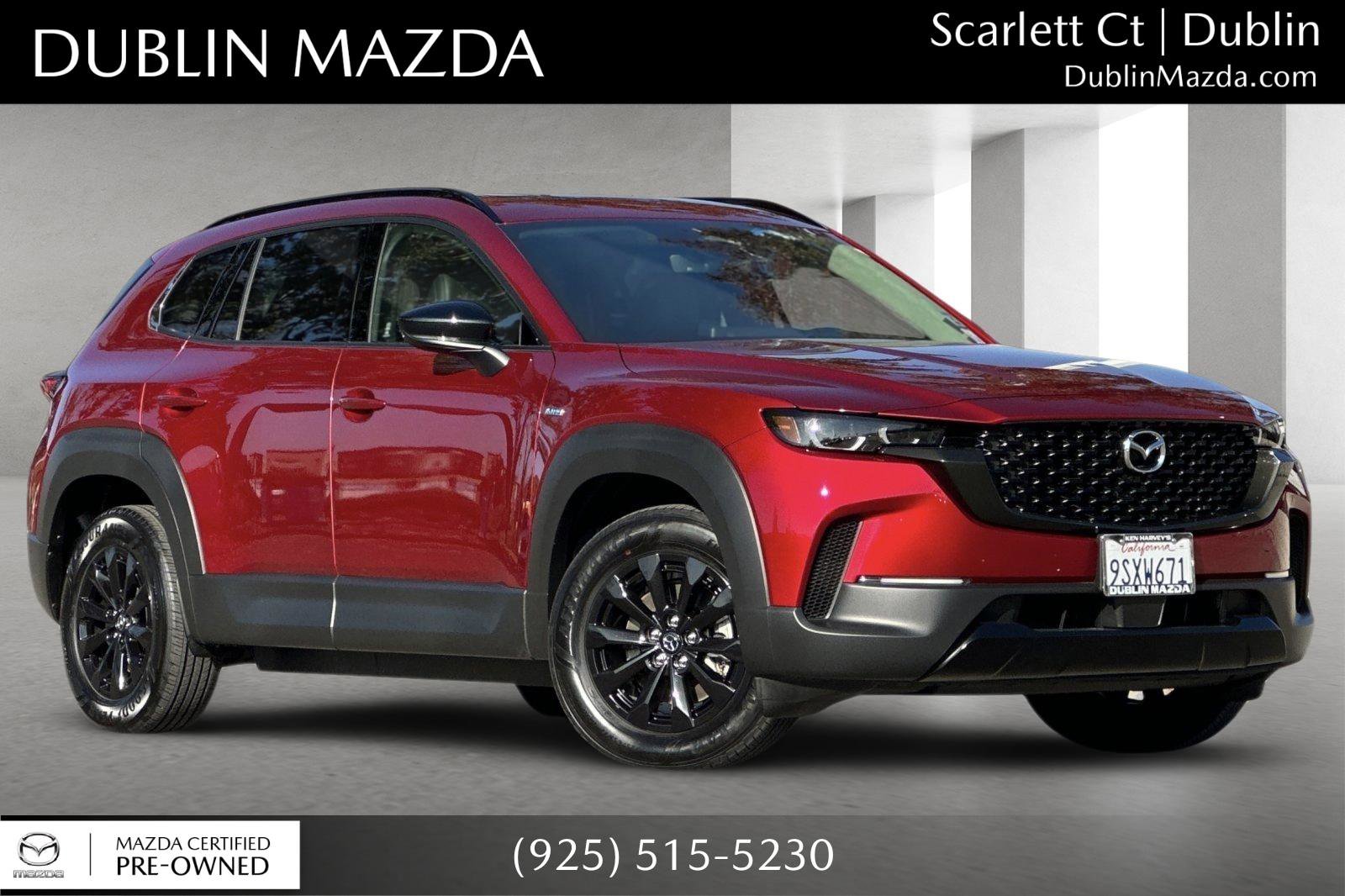 Certified 2025 MAZDA CX-50 AWD 2.5 Hybrid w/ Premium Pkg image 1