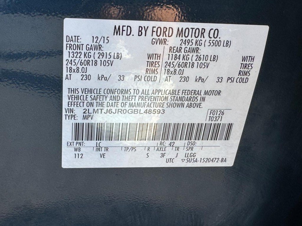 Used 2016 Lincoln MKX Premiere FWD image 19