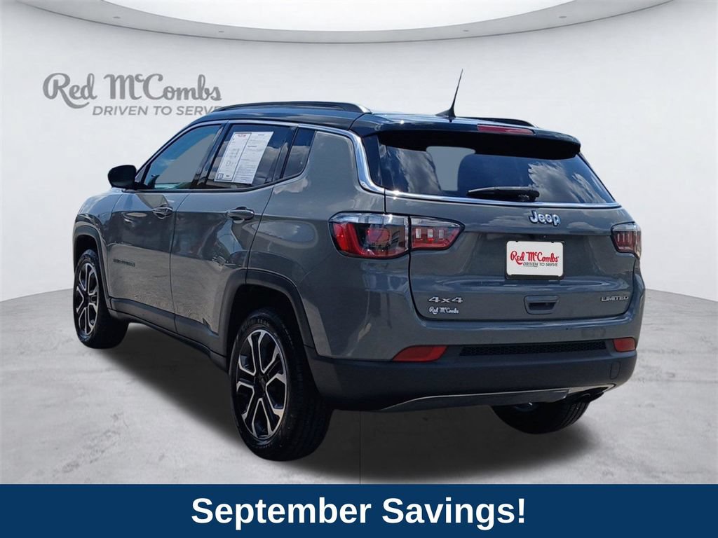 Used 2022 Jeep Compass Limited AWD/4WD image 3