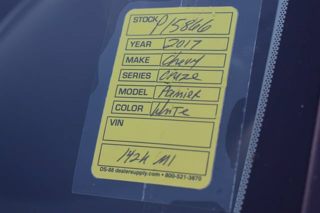 Certified 2017 Chevrolet Cruze Premier FWD image 14