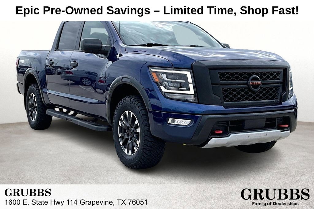Used 2021 Nissan Titan PRO-4X w/ Off Road Protection Package image 1