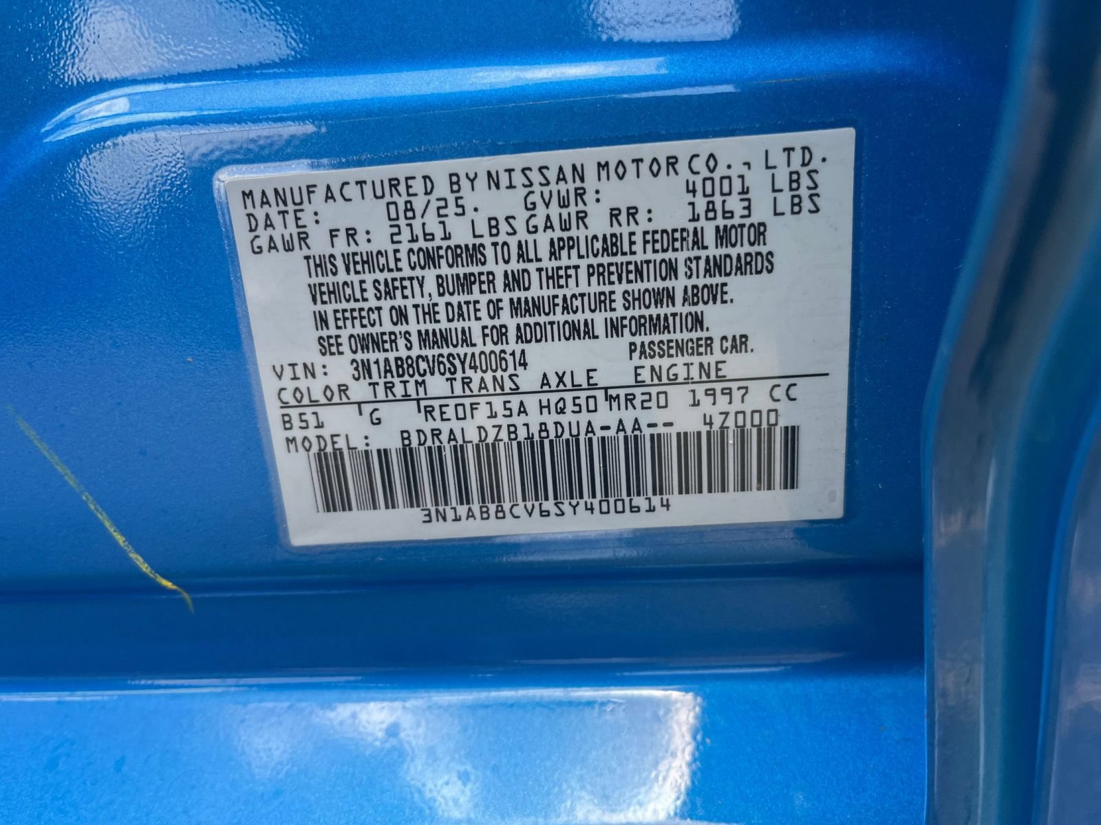 Used 2025 Nissan Sentra SV FWD image 27