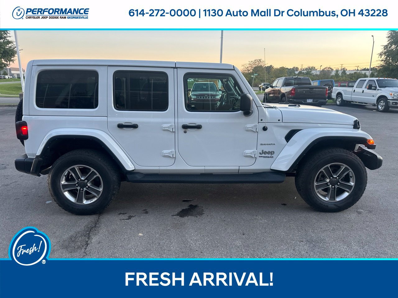 Used 2022 Jeep Wrangler Unlimited Sahara w/ Cold Weather Group AWD/4WD image 3