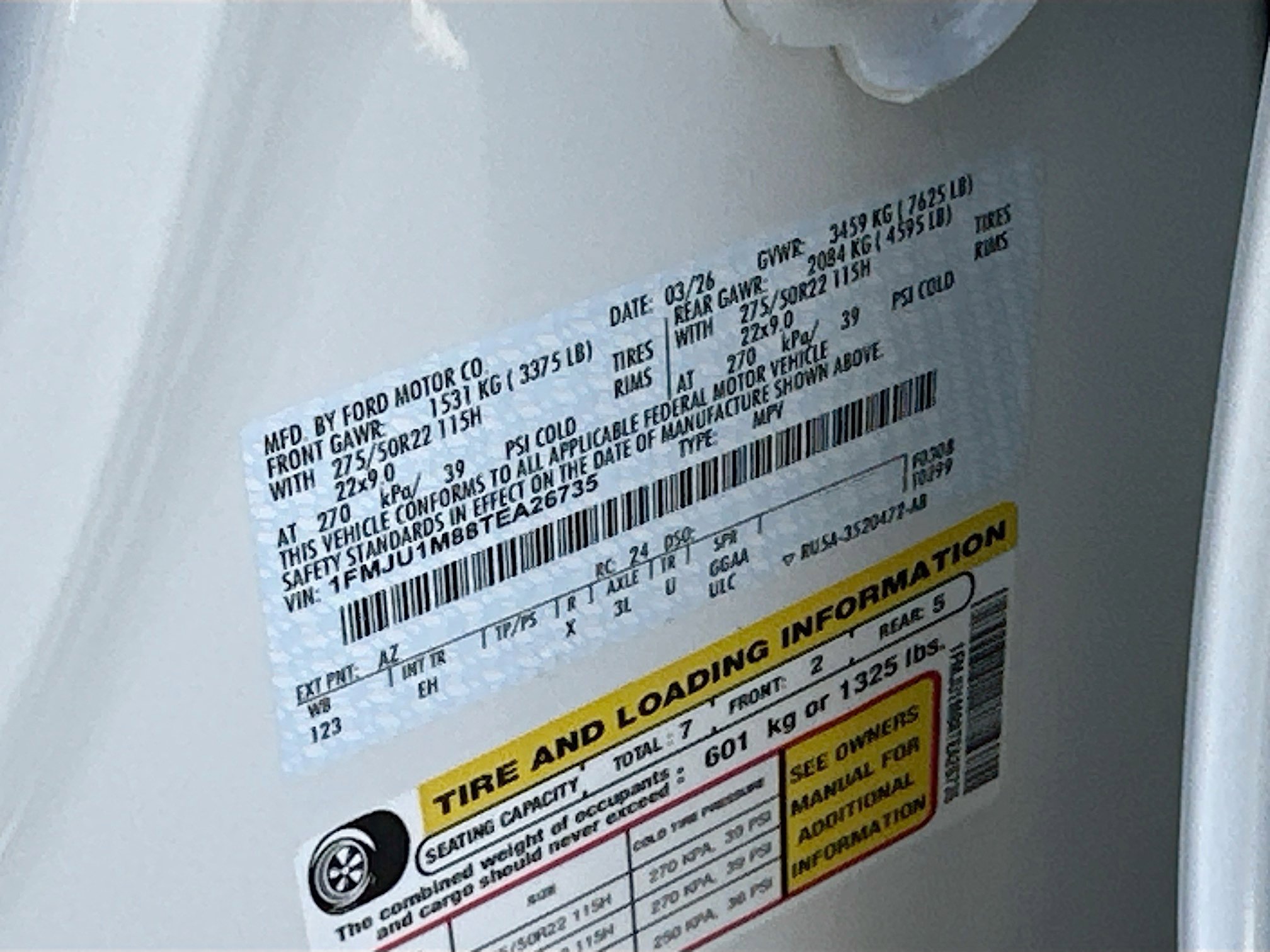 New 2026 Ford Expedition Platinum w/ Stealth Appearance Package image 21