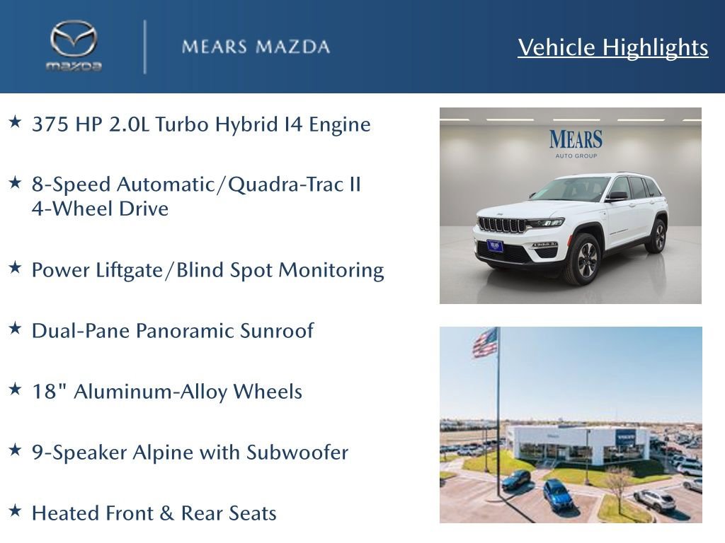 Used 2022 Jeep Grand Cherokee Limited 4xe image 2