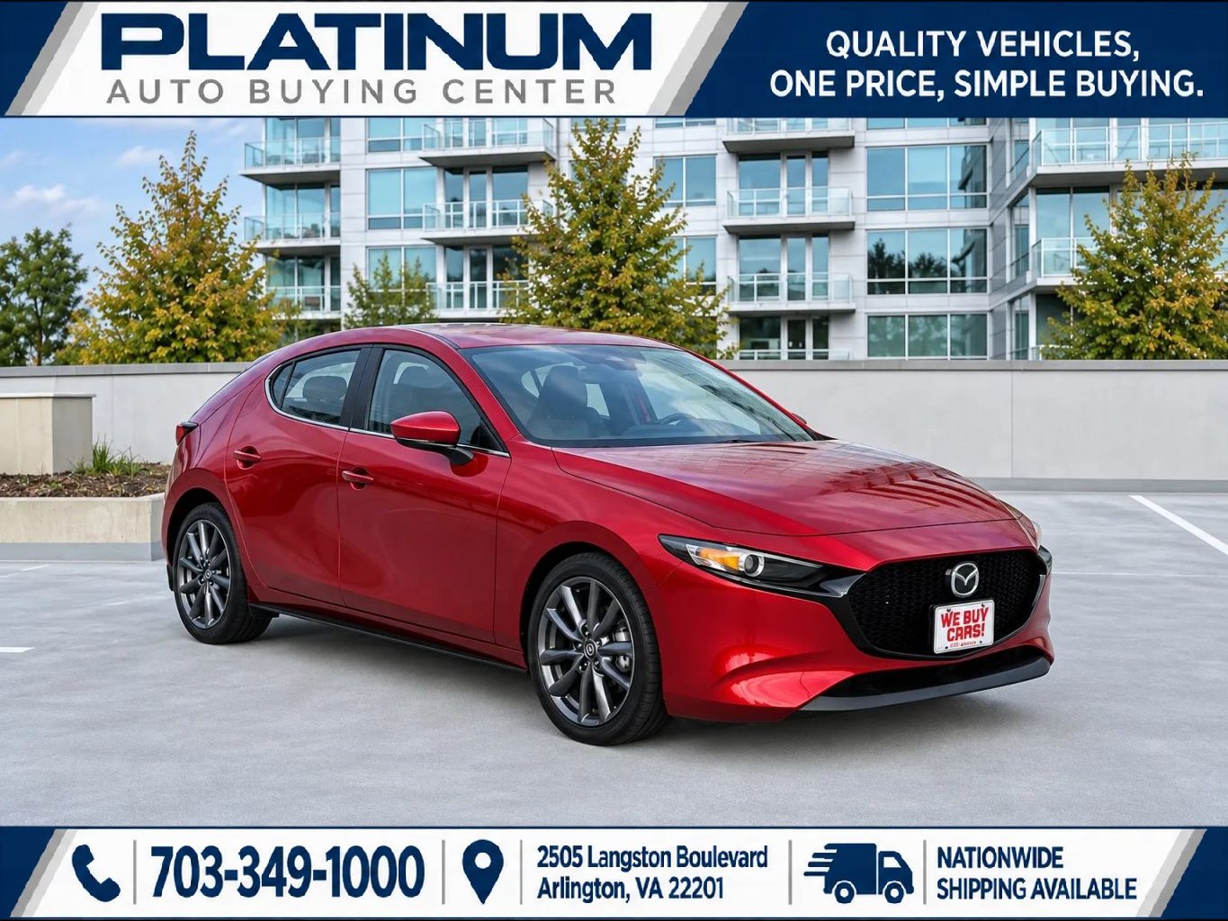 Used 2019 MAZDA MAZDA3 Hatchback