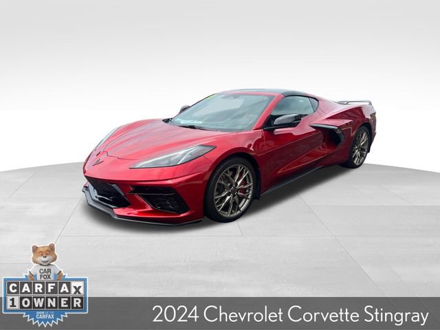 Used 2024 Chevrolet Corvette Stingray Preferred Cpe w/ Z51 Performance Package RWD image 4