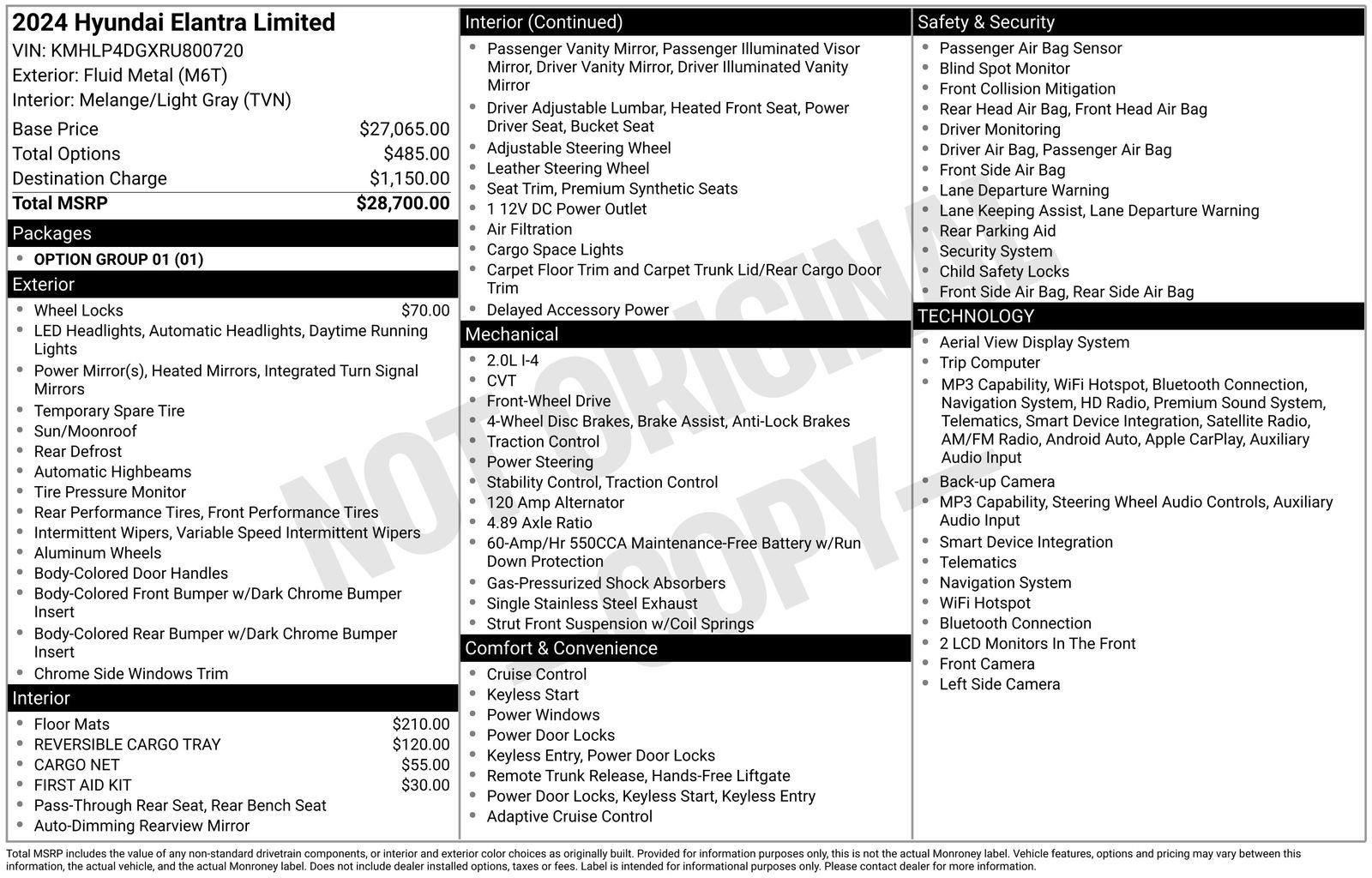 Used 2024 Hyundai Elantra Limited FWD image 10