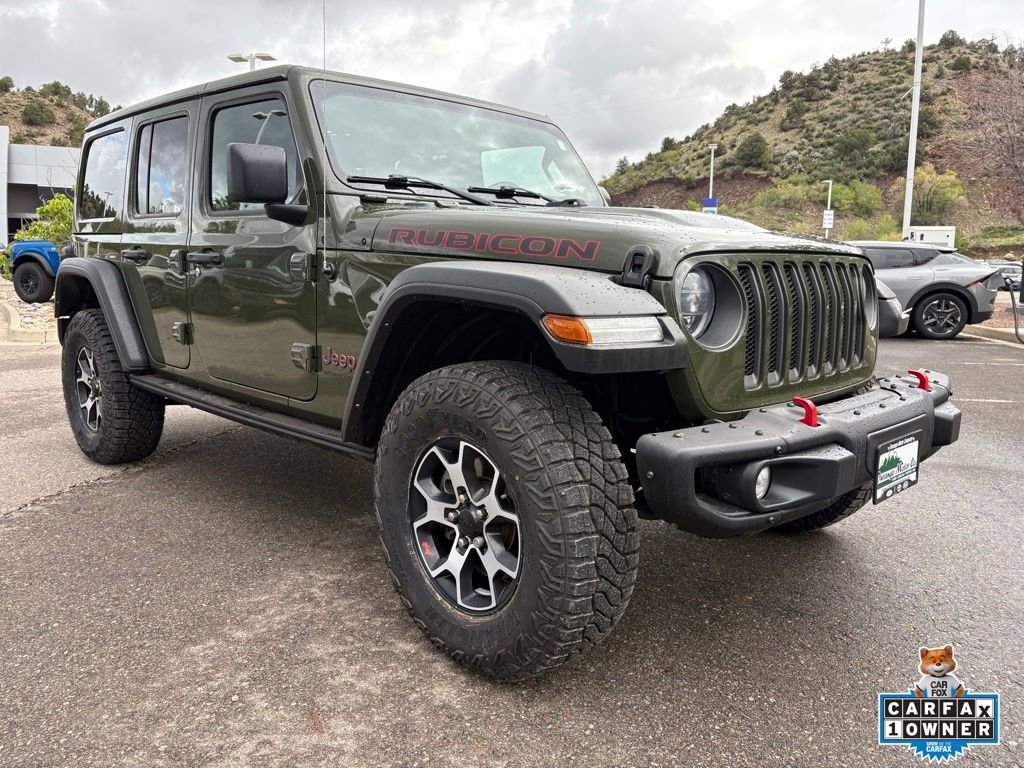 Used 2022 Jeep Wrangler Unlimited Rubicon w/ Steel Bumper Group image 12