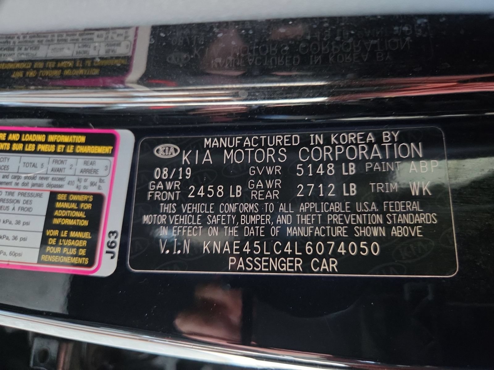 Used 2020 Kia Stinger GT1 AWD/4WD image 33