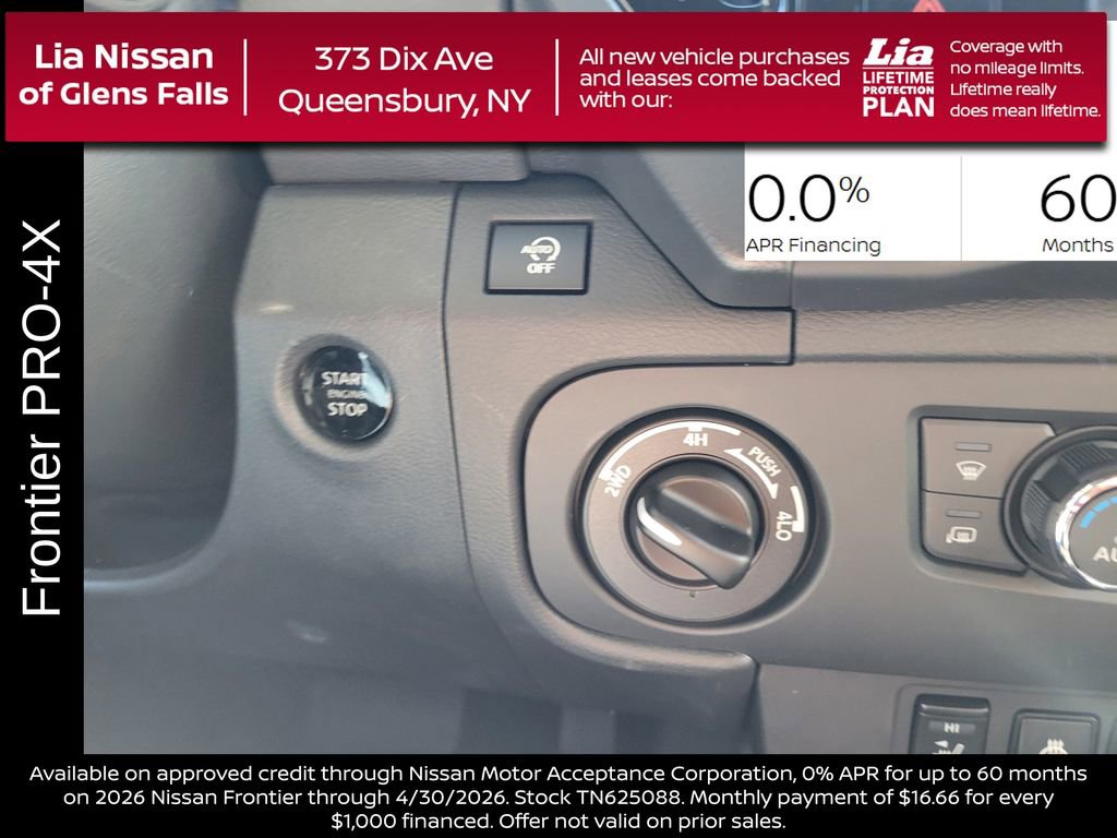 New 2026 Nissan Frontier PRO-4X w/ Pro Premium Package image 26