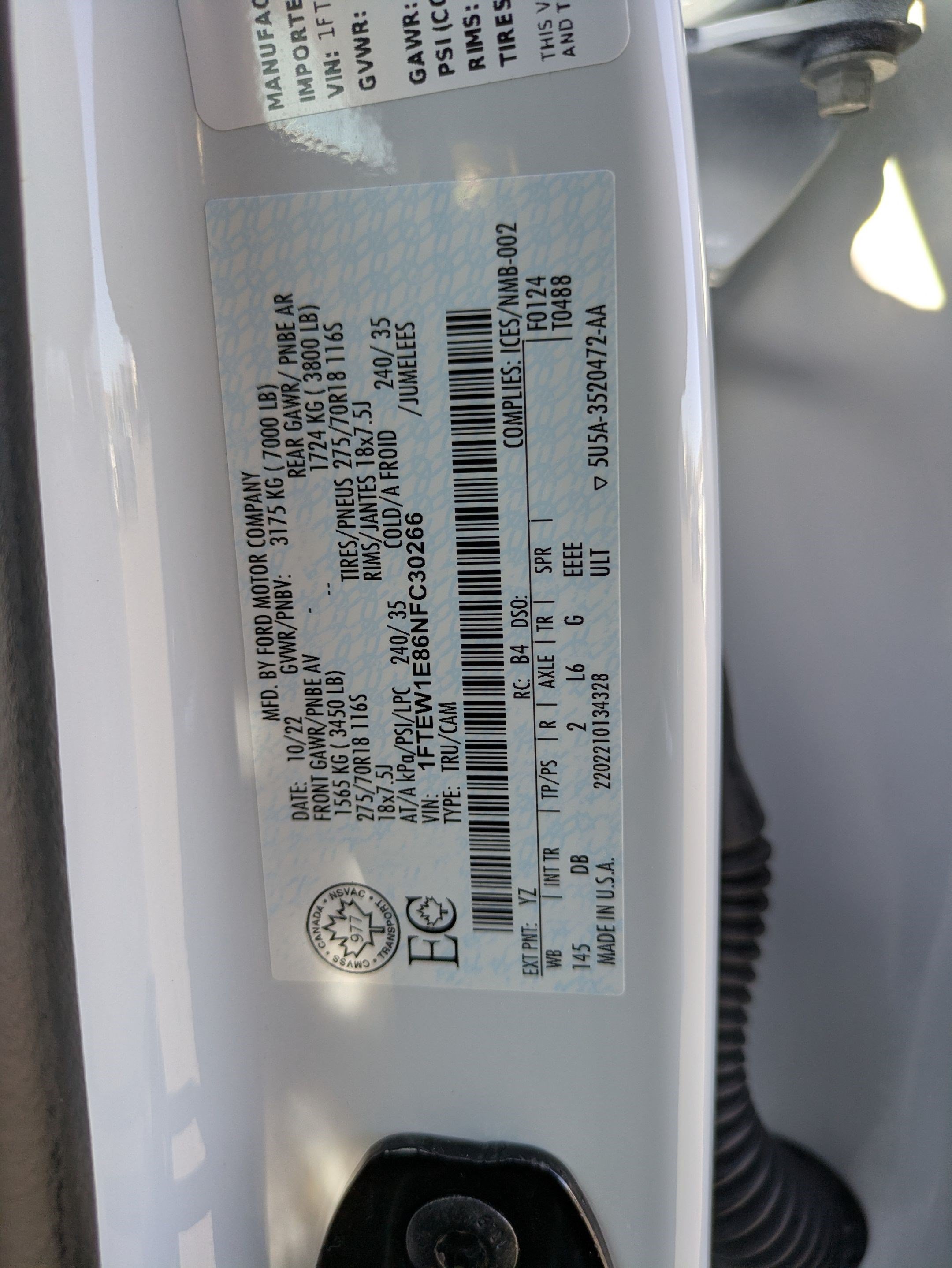 Used 2022 Ford F150 Tremor AWD/4WD image 34