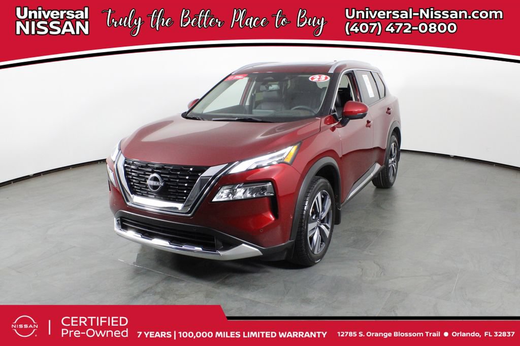 Certified 2023 Nissan Rogue Platinum w/ Platinum Premium Package