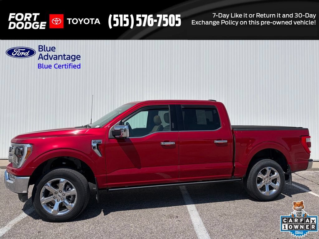 Certified 2022 Ford F150 Lariat w/ Equipment Group 502A High AWD/4WD image 1
