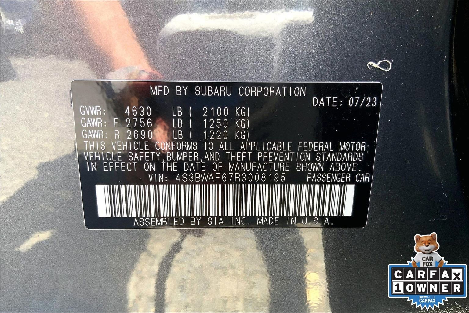 Certified 2024 Subaru Legacy Premium AWD/4WD image 33