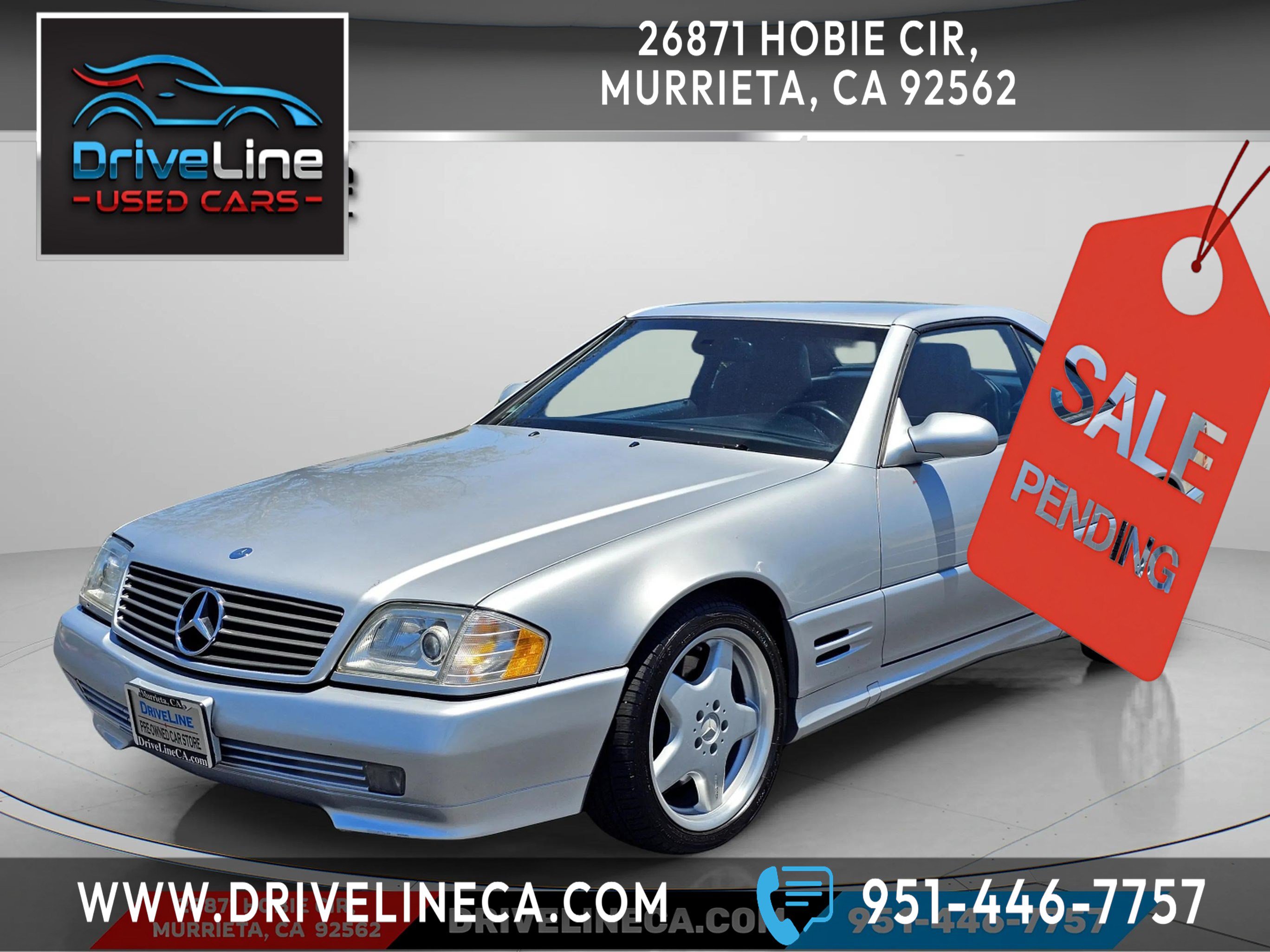 Used 2001 Mercedes-Benz SL 500