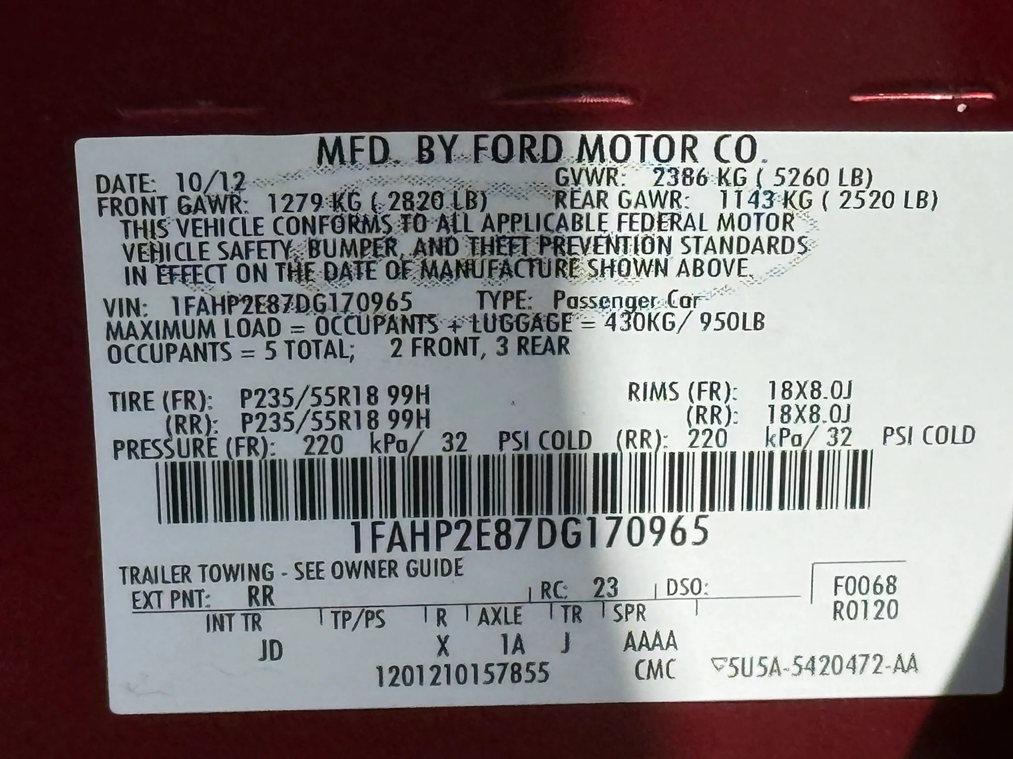 Used 2013 Ford Taurus SEL image 30