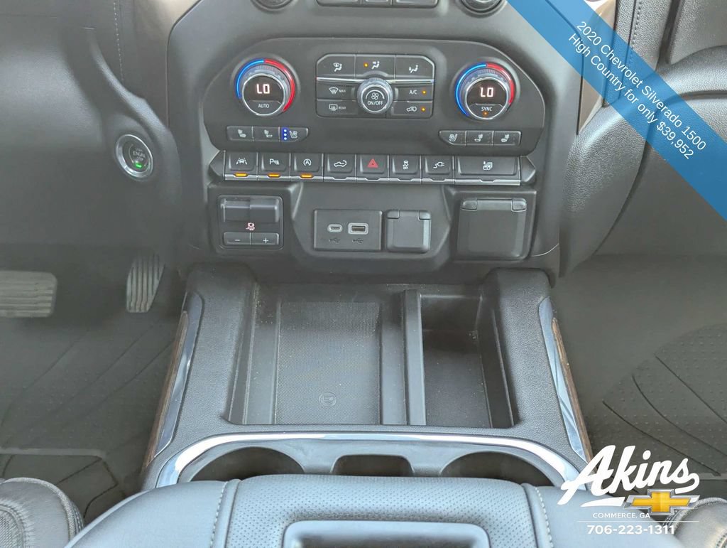 Used 2020 Chevrolet Silverado 1500 High Country w/ Technology Package AWD/4WD image 19
