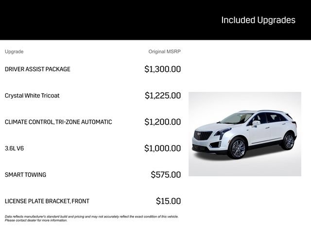 New 2026 Cadillac XT5 Premium Luxury w/ Driver Assist Package image 3