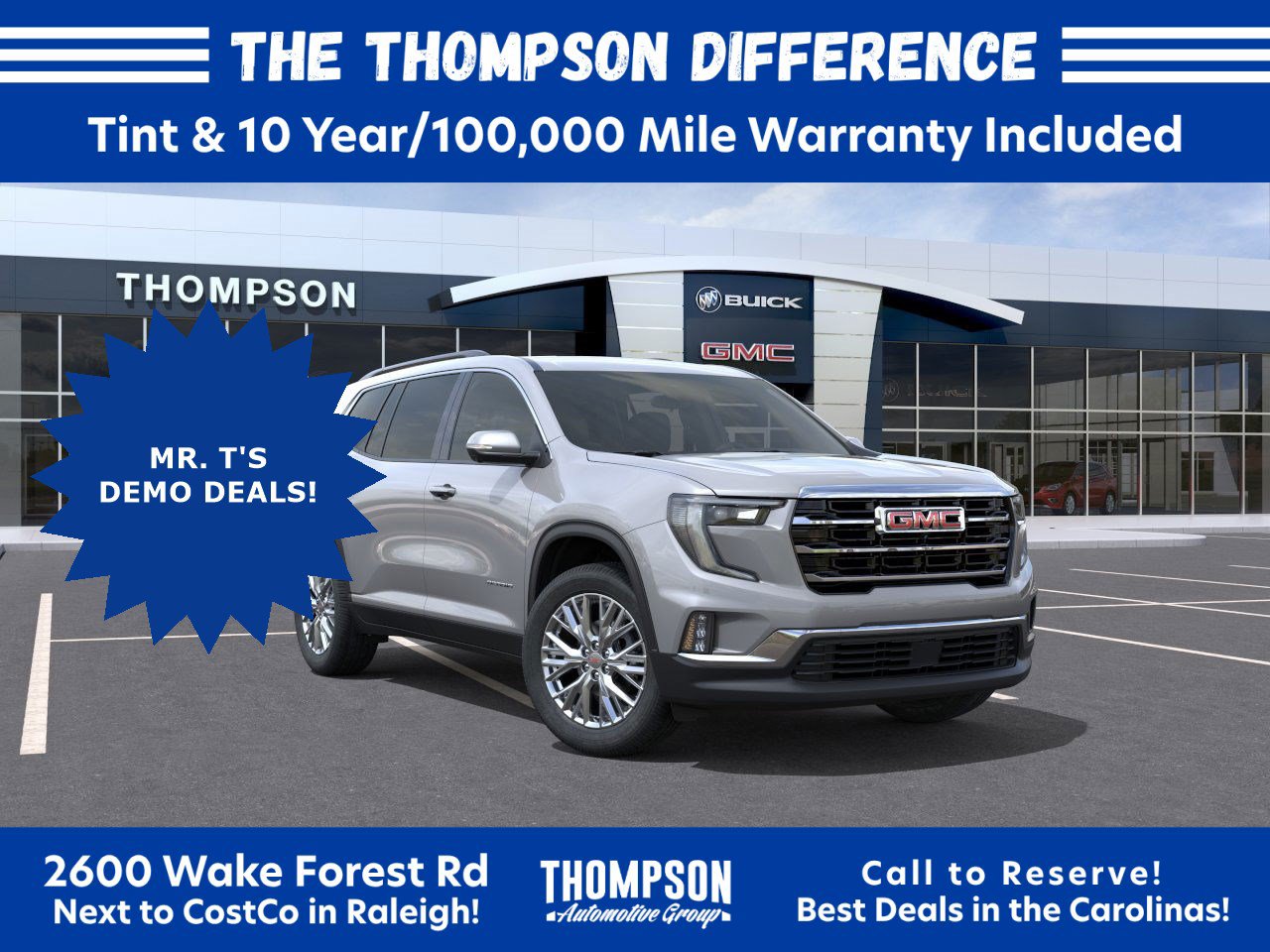 New 2025 GMC Acadia Elevation w/ Elevation Premium Package