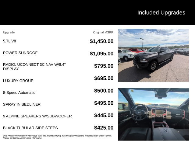 Used 2017 RAM 1500 Rebel w/ Luxury Group AWD/4WD image 5
