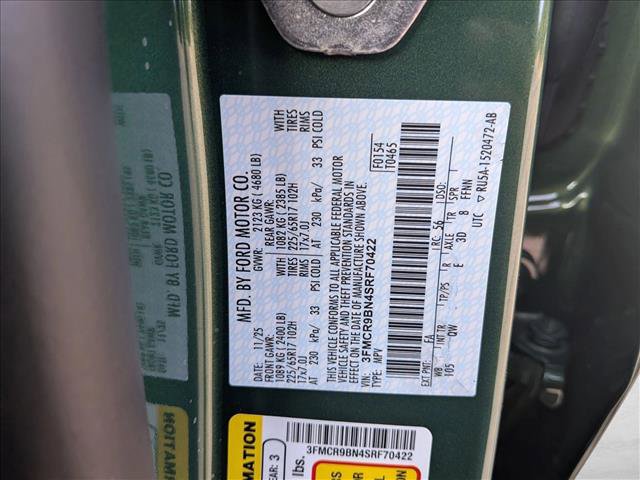 New 2025 Ford Bronco Sport Big Bend image 16