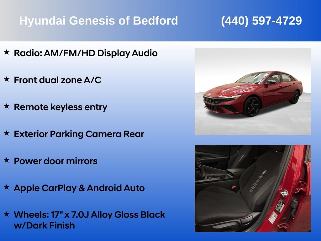 Certified 2026 Hyundai Elantra Sport FWD image 7