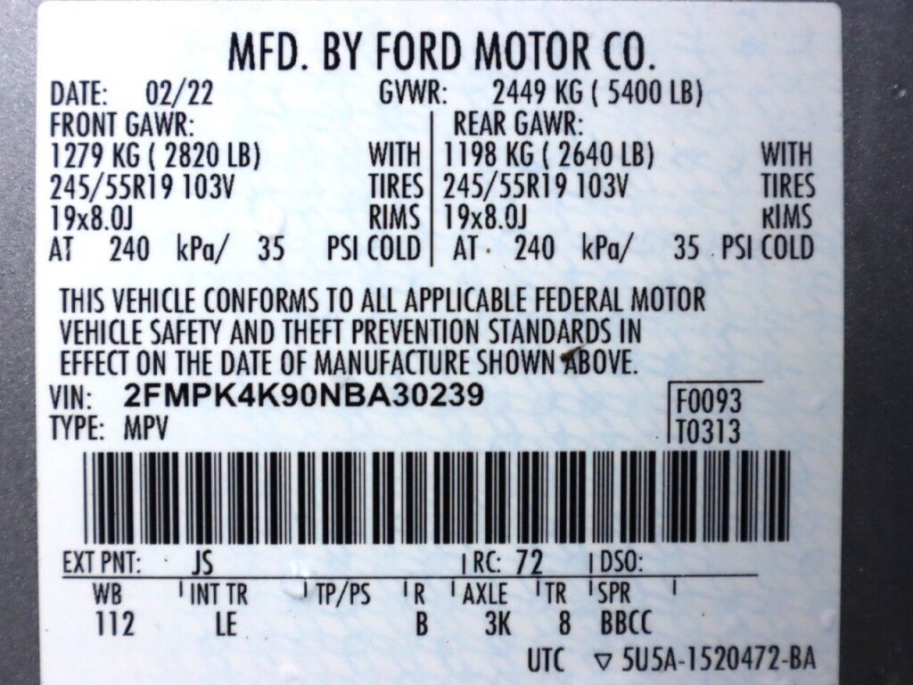 Used 2022 Ford Edge Titanium image 44