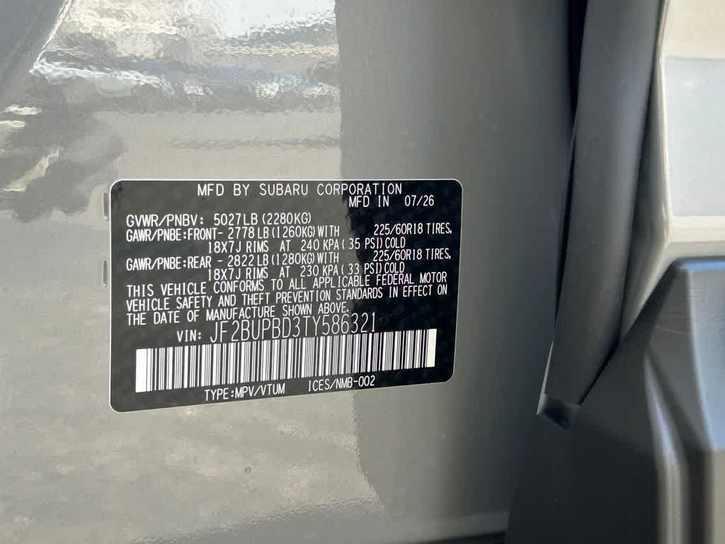 New 2026 Subaru Outback Premium AWD/4WD image 22