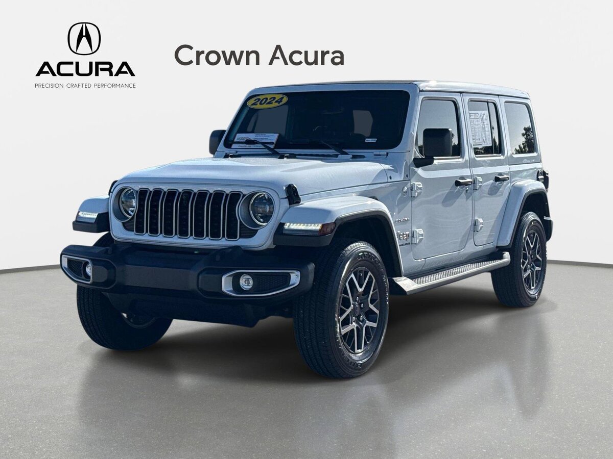 Used 2024 Jeep Wrangler Unlimited Sahara w/ Technology Group