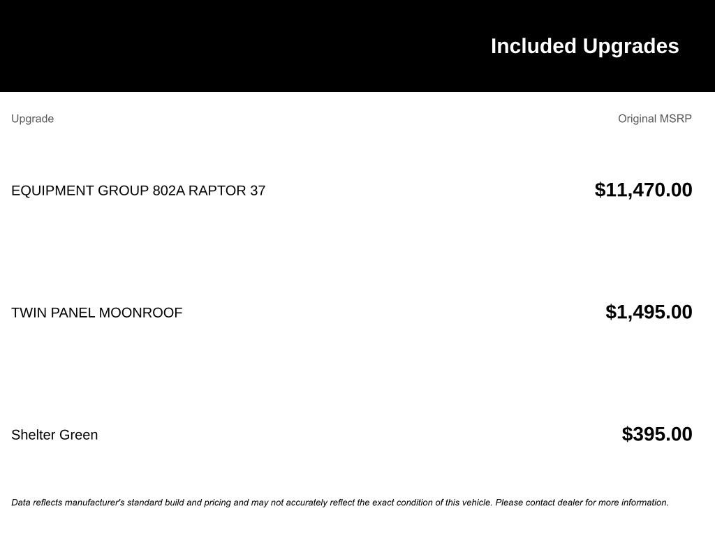 Used 2025 Ford F150 Raptor image 5