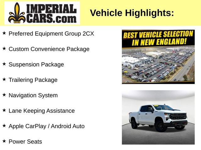 Used 2025 Chevrolet Silverado 1500 Custom Trail Boss AWD/4WD image 7