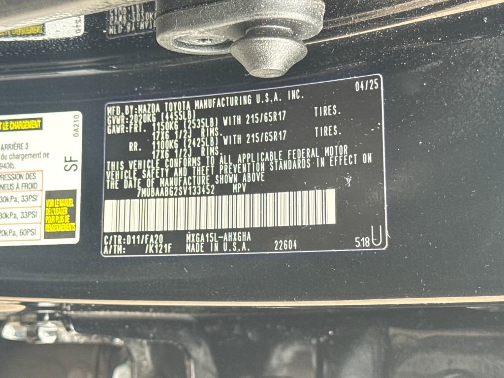 Used 2025 Toyota Corolla Cross LE w/ Moonroof Package image 44