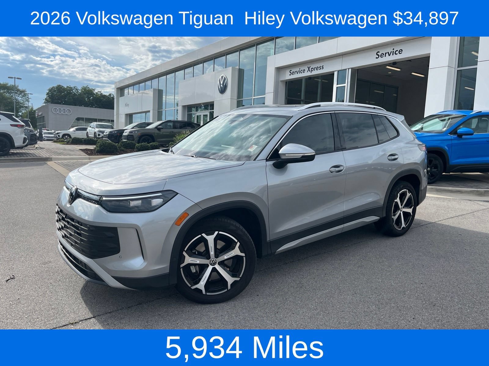 Certified 2026 Volkswagen Tiguan SE w/ Panoramic Sunroof Package