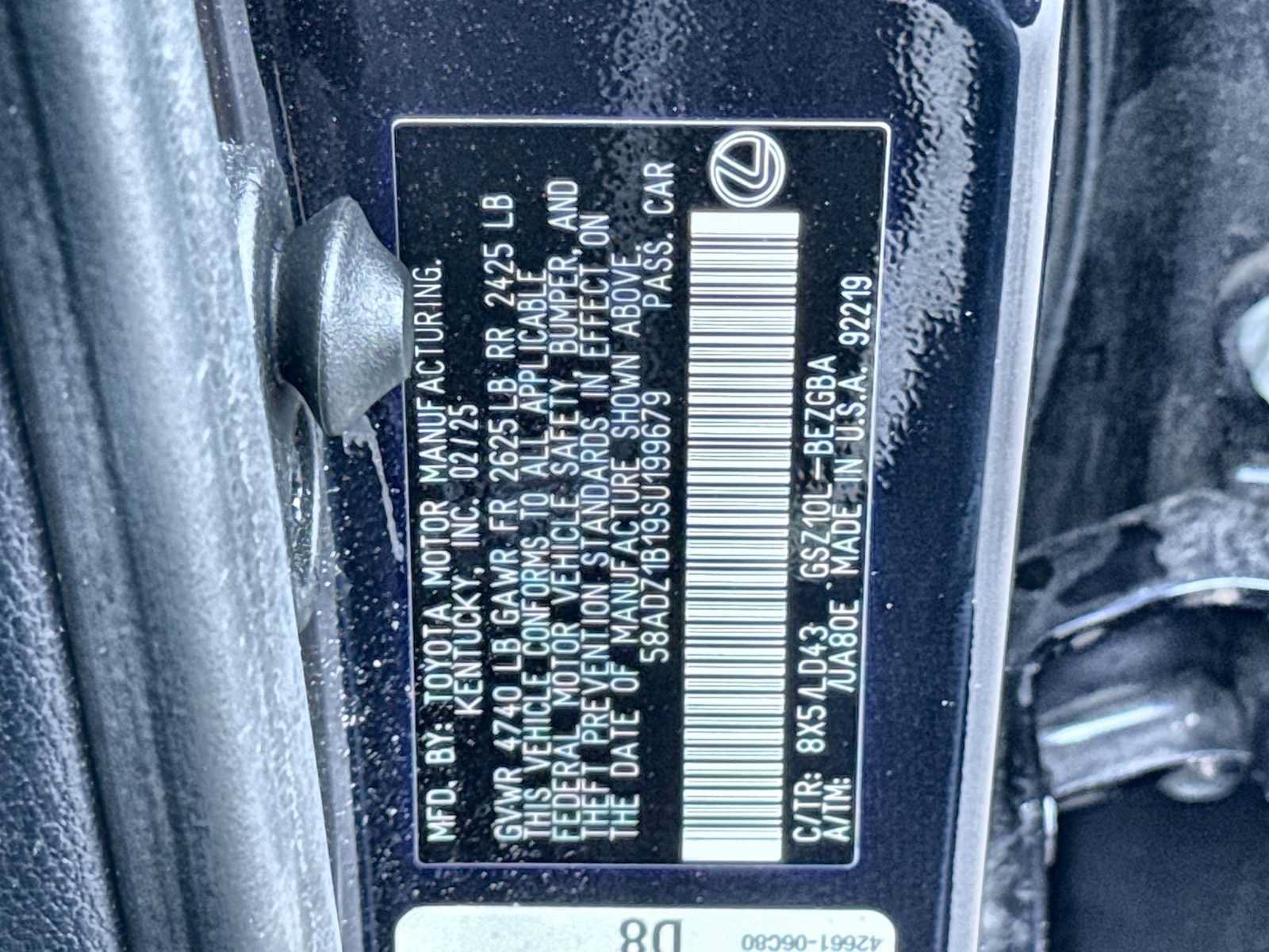 Used 2025 Lexus ES 350 w/ Premium Package FWD image 29