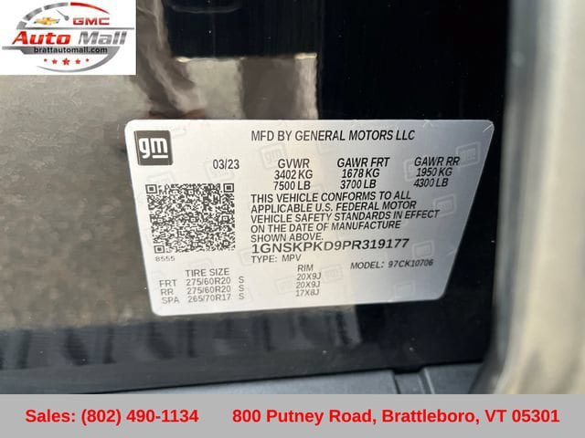 Used 2023 Chevrolet Tahoe Z71 w/ Luxury Package AWD/4WD image 31