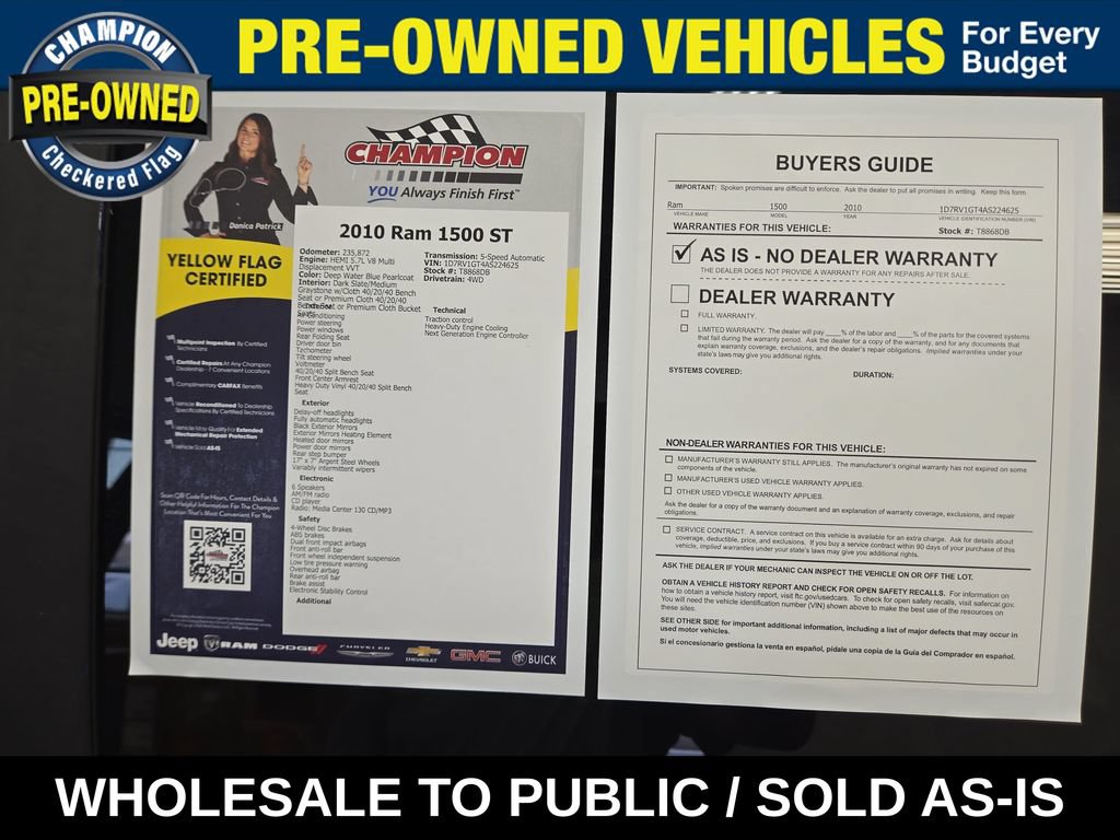 Used 2010 Dodge Ram 1500 Truck Sport AWD/4WD image 36