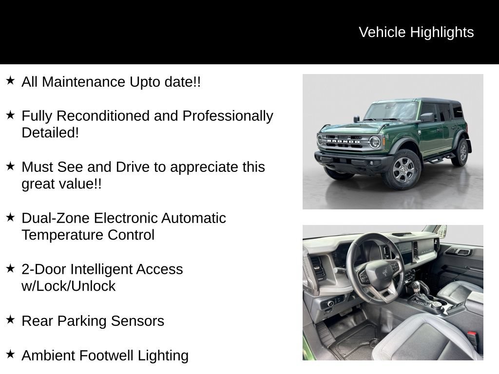 Used 2024 Ford Bronco Big Bend AWD/4WD image 21