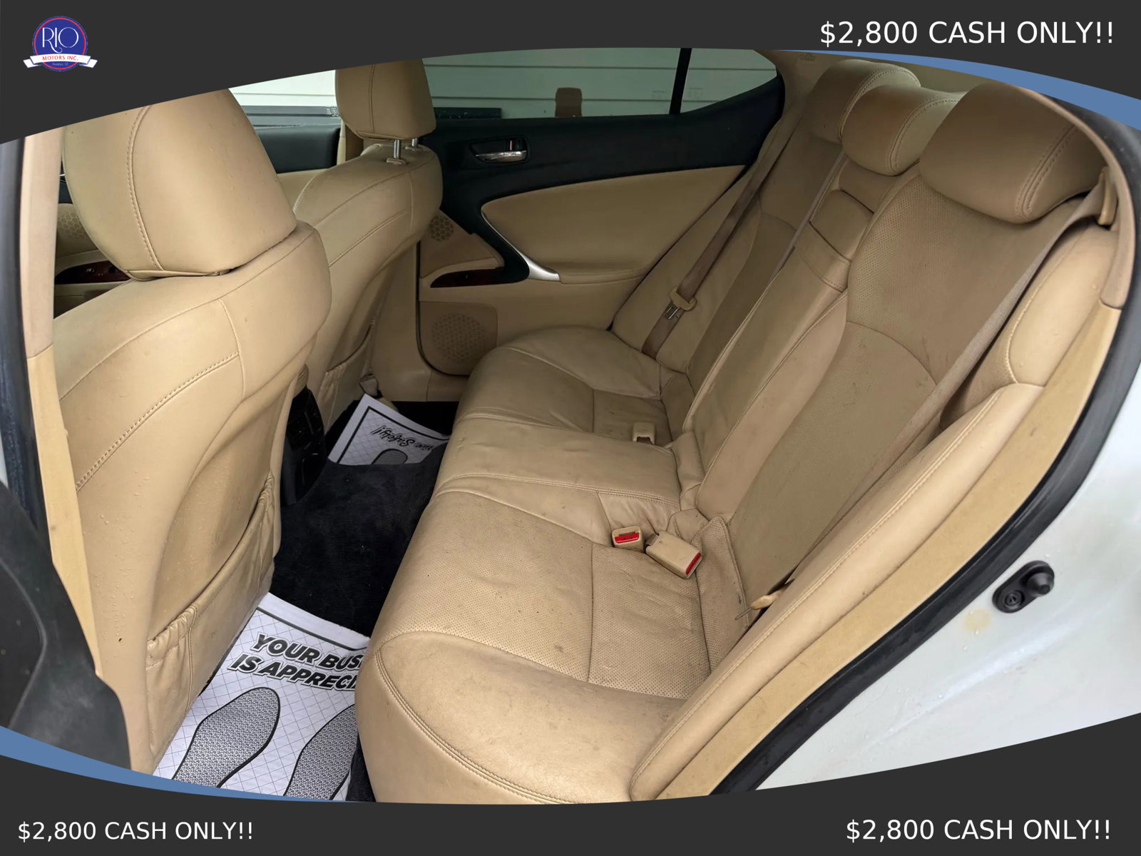 Used 2008 Lexus IS 250 AWD w/ Premium Pkg image 7