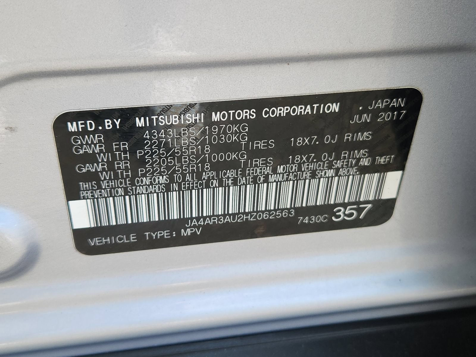Used 2017 Mitsubishi Outlander Sport ES AWD/4WD image 19