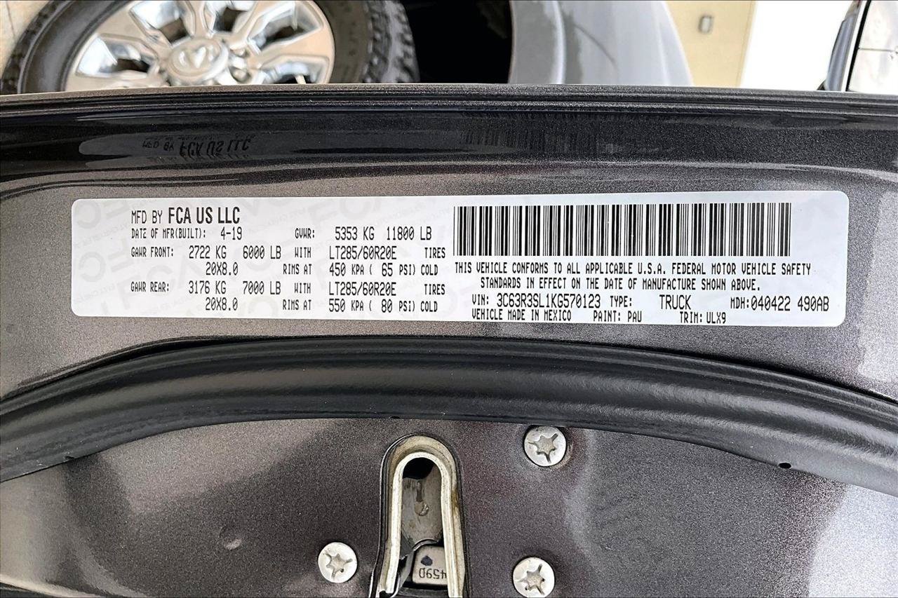 Used 2019 RAM 3500 Limited AWD/4WD image 21