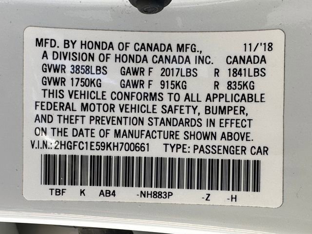 Used 2019 Honda Civic Si image 36