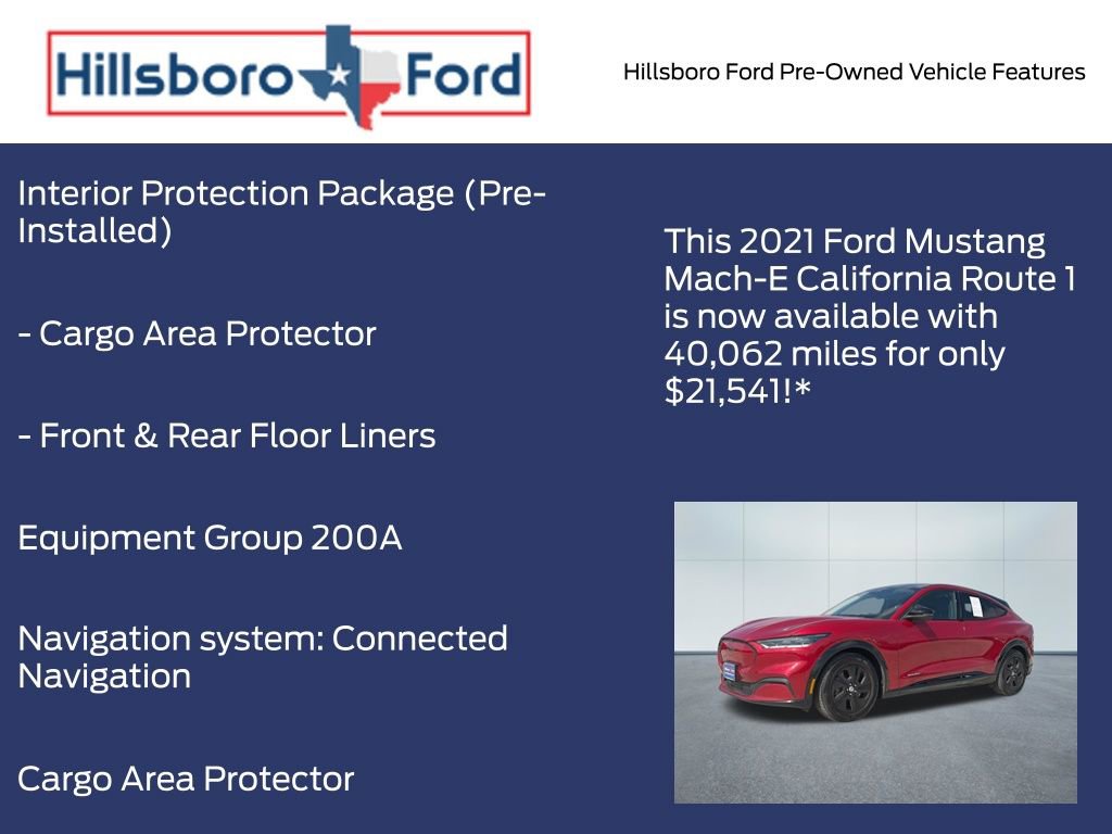 Used 2021 Ford Mustang Mach-E California Route 1 image 4