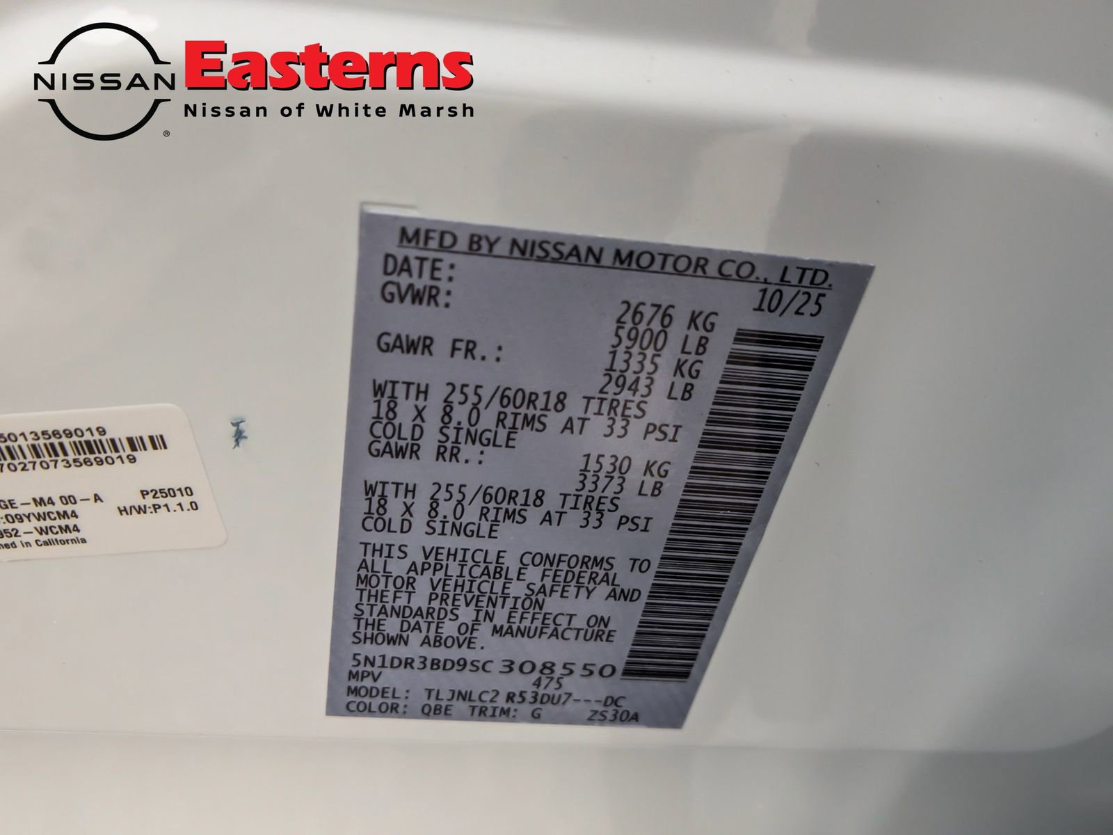 New 2025 Nissan Pathfinder SV w/ SV Premium Package image 31