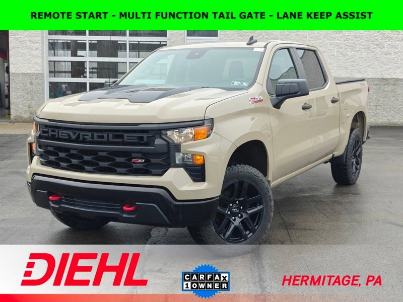 Used 2022 Chevrolet Silverado 1500 Custom Trail Boss w/ LPO, Dark Essentials Package image 1