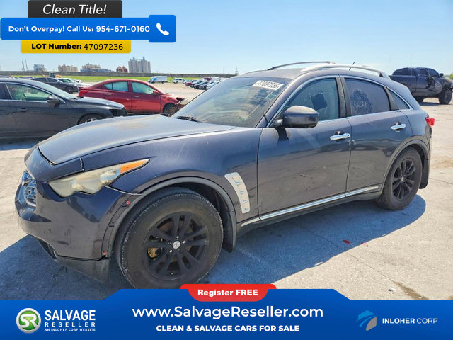Used 2010 INFINITI FX35 AWD w/ Navigation Pkg image 1
