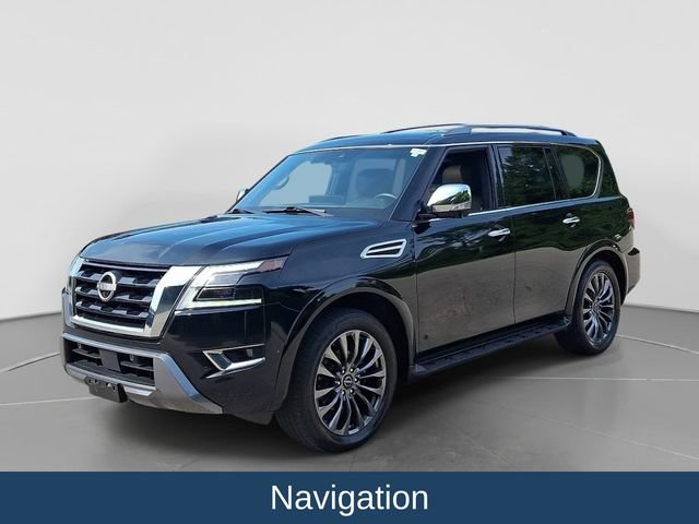Used 2023 Nissan Armada Platinum w/ Captain's Chairs Package AWD/4WD image 4